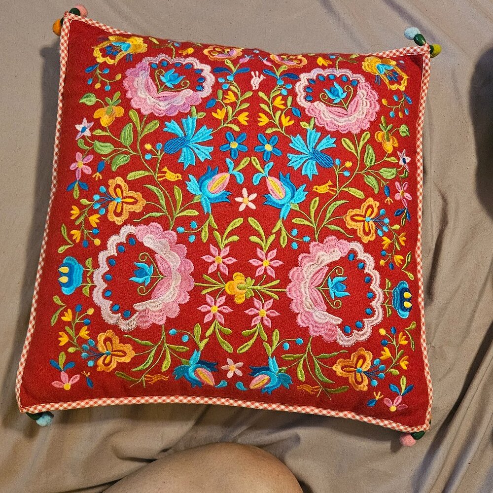 Pip Home Studio decorative pillow.